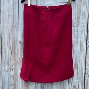 Polyester pencil skirt